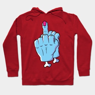 Trick of the fingers Hoodie